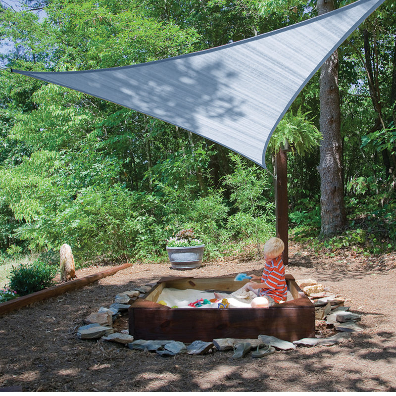 ShelterLogic 12' Triangle Shade Sail & Reviews Wayfair